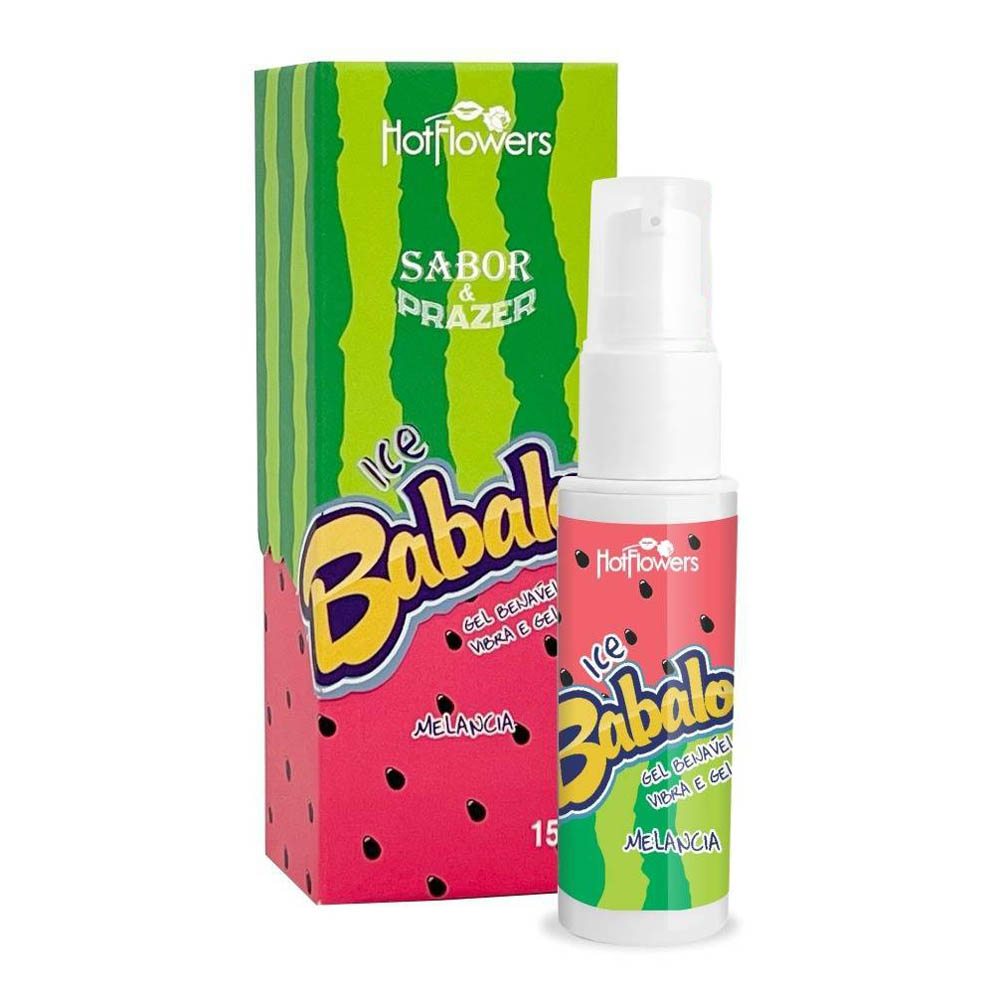 Гель «Ice Babaloo» с эффектом холодка и вкусом арбуза