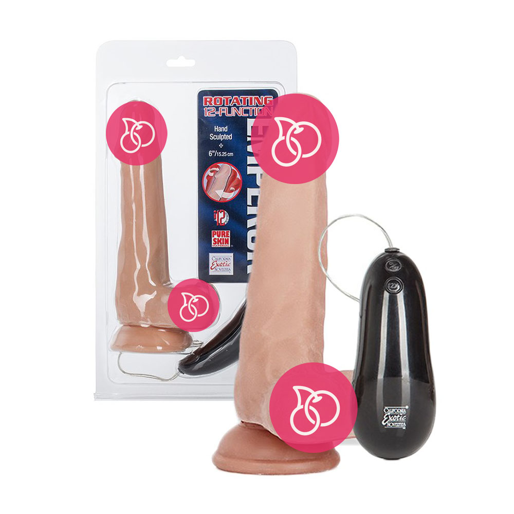 Вибратор с ротацией «Emperor Rotating 12-Function 6»