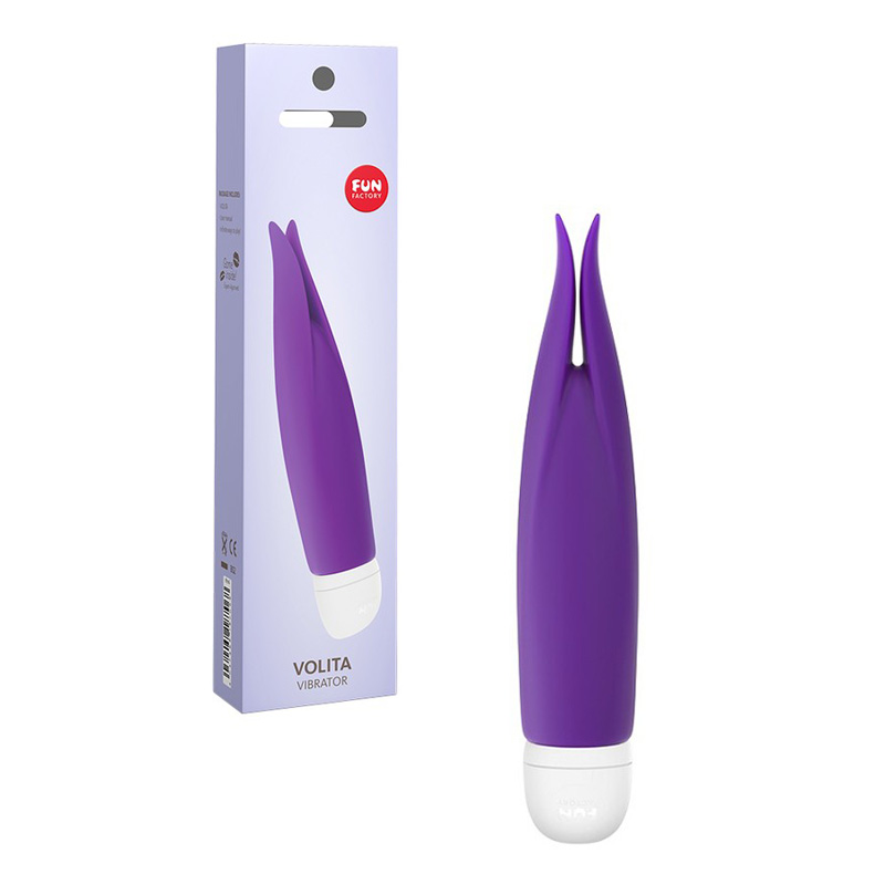 Вибромассажер «Volita», фиолетовый