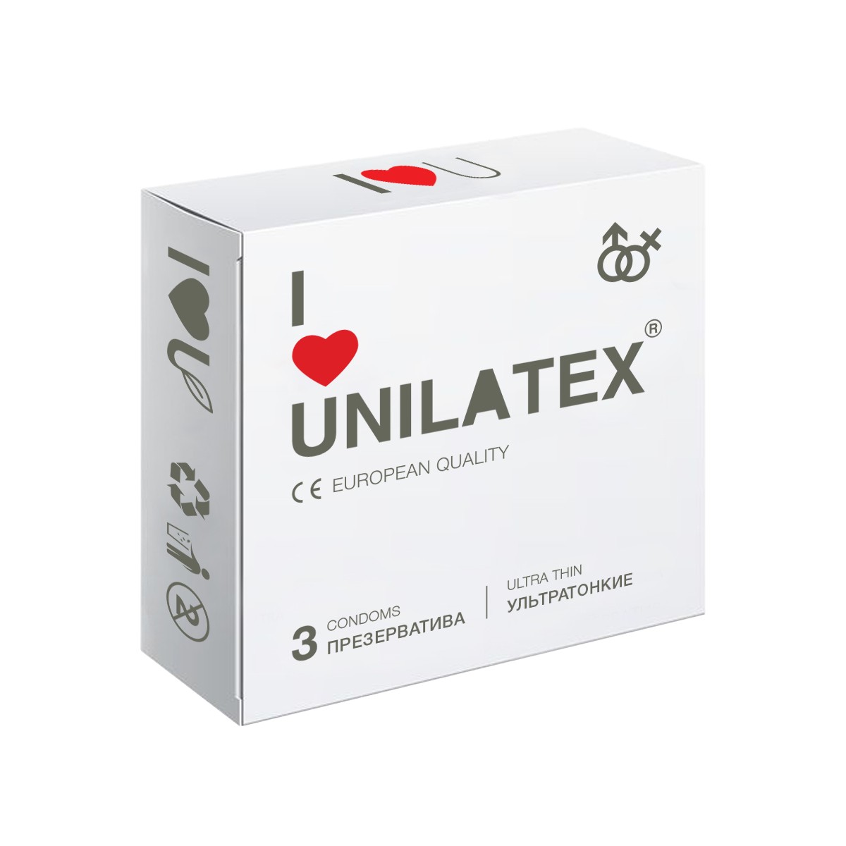 Презервативы «UNILATEX Ultrathin» ультратонкие №3