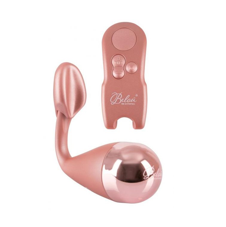 Вибропуля «Belou» со стимулятором клитора