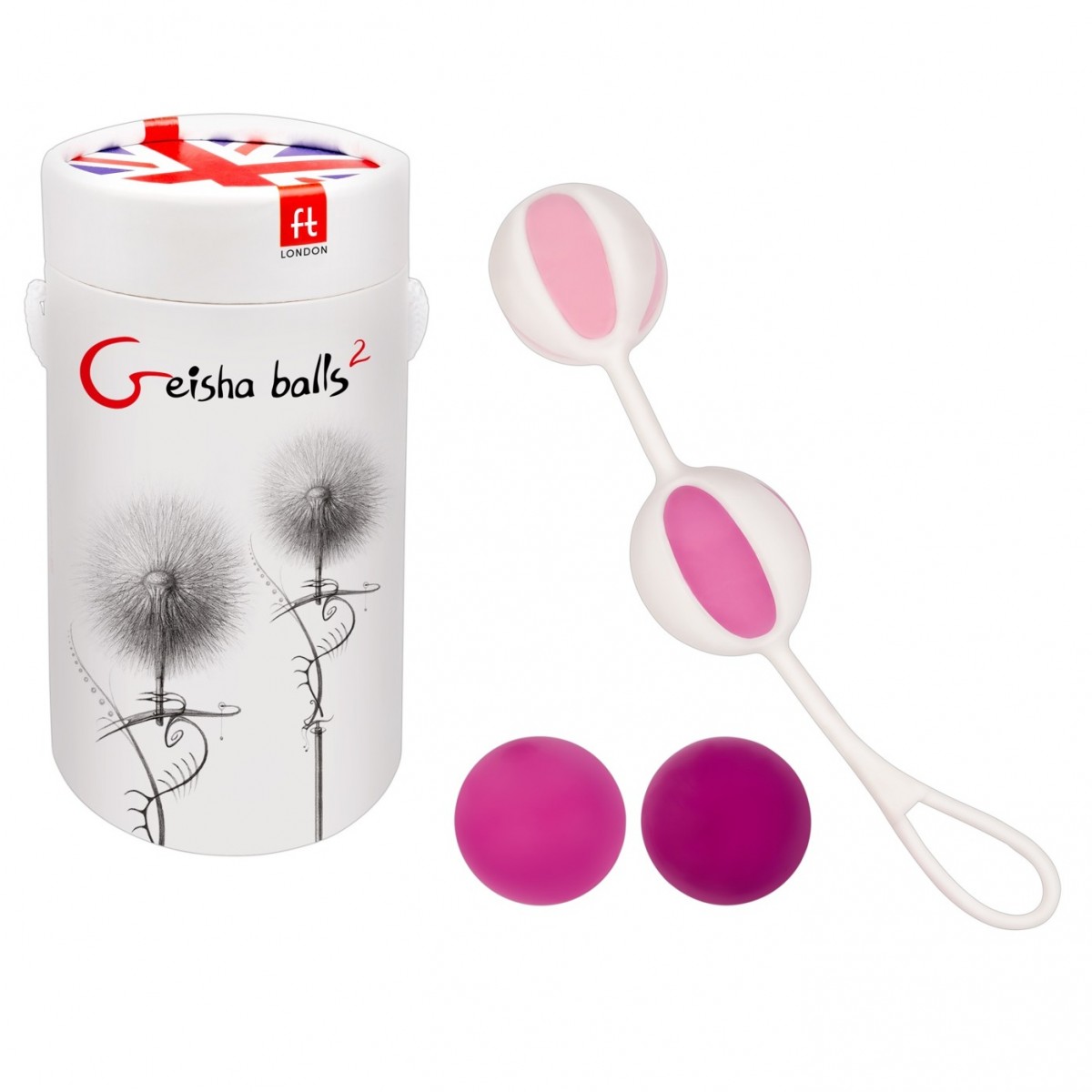 Вагинальные шарики «Geisha Balls II»