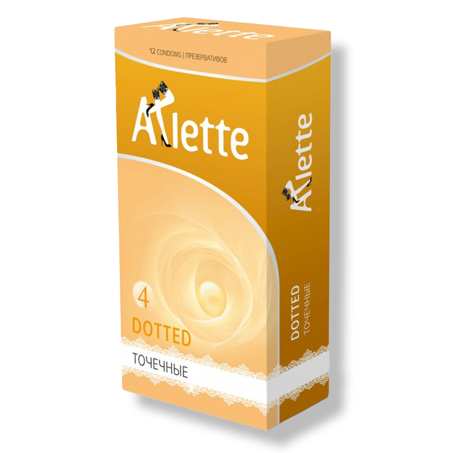 Презервативы «Arlette Dotted» №12, точечные