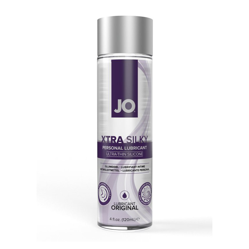 Лубрикант «JO Xtra Silky» на силиконовой основе, 120 мл