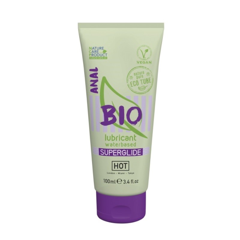 Анальный лубрикант на водной основе «Hot BIO Anal Super», 100 мл