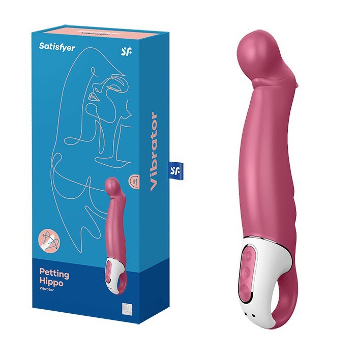 Вибромассажер «Satisfyer Vibes Petting Hippo»