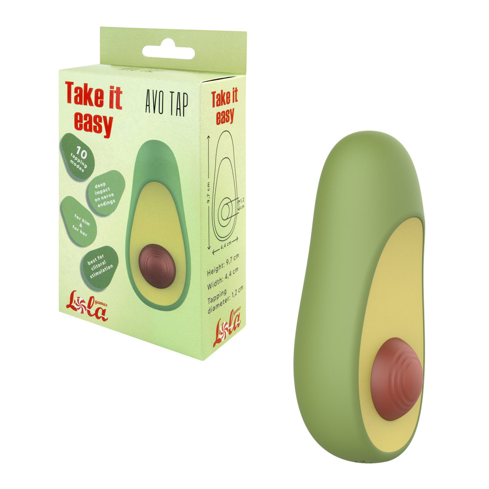 Стимулятор «Take it easy Avo tap» с функцией постукивания