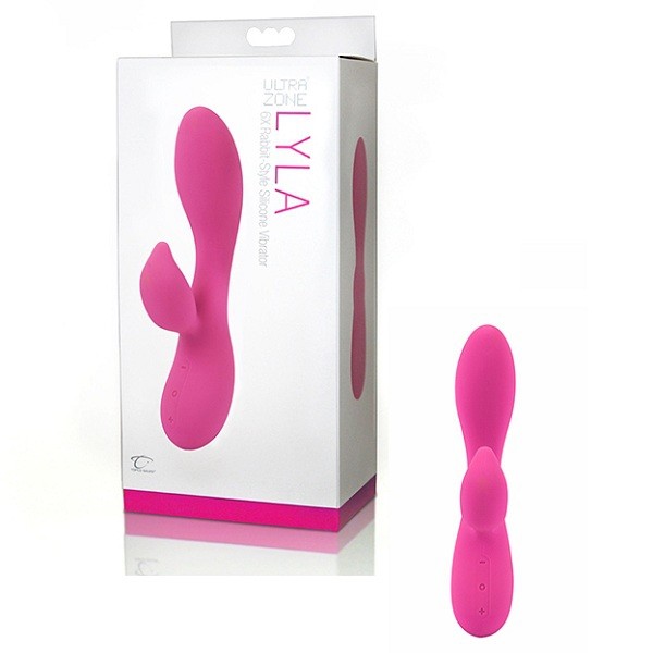 Вибратор с клиторальным стимулятором «UltraZone Lyla 6X»