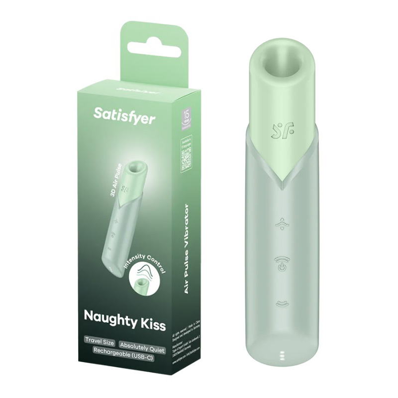 Компактный стимулятор клитора «Naughty kiss»