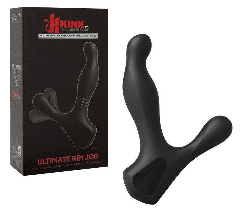 Вибромассажер простаты с функцией римминг «KINK - Ultimate Rim Job»