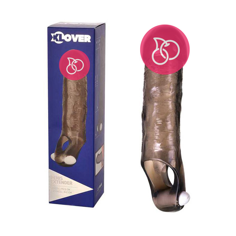 Насадка для увеличения «Toyfa XLover» с вибрацией