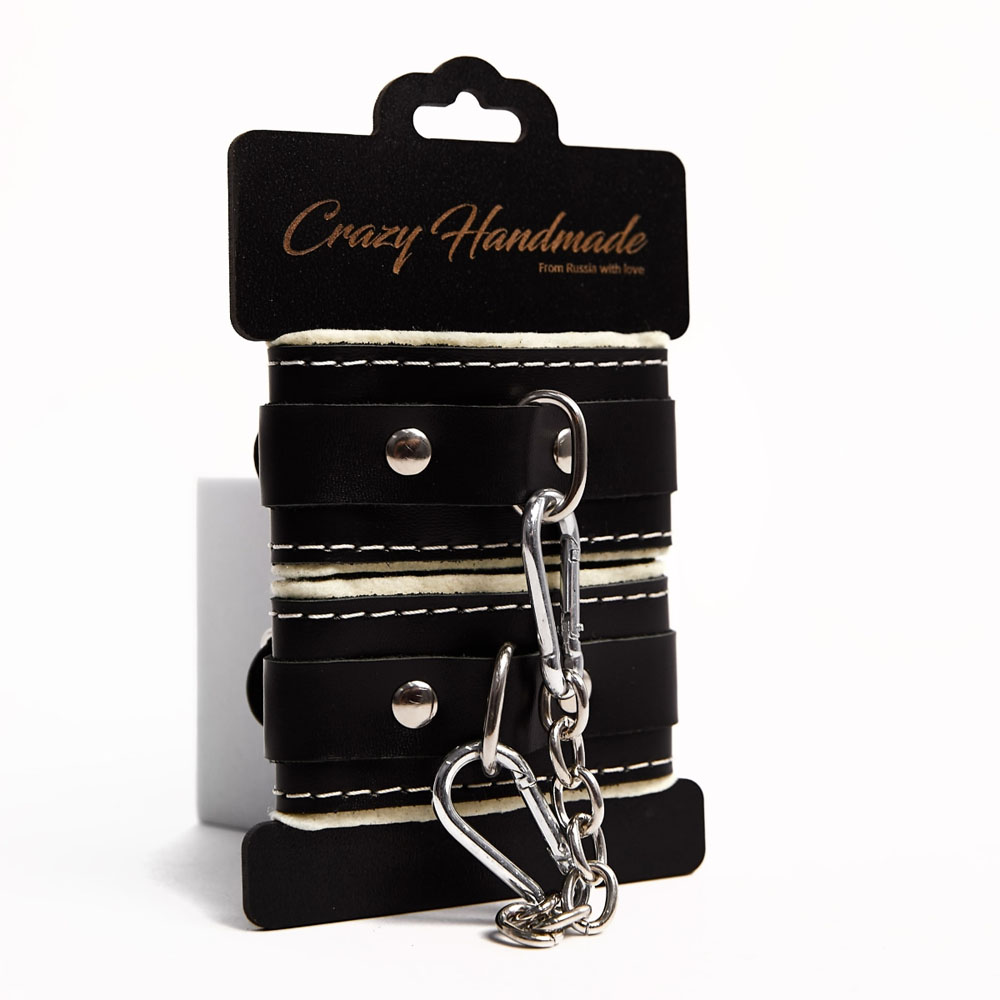 Оковы с мягкой белой подкладкой «Crazy HandMade»