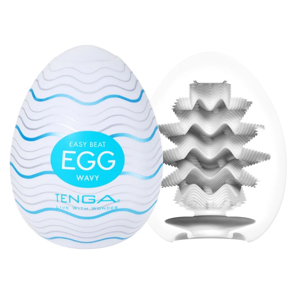 Мастурбатор-яйцо "Tenga Egg V Wavy"