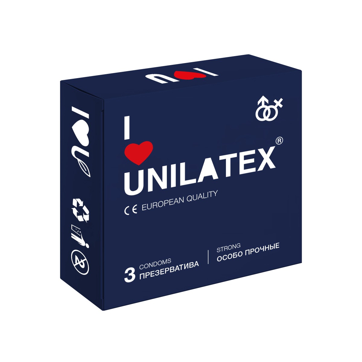 Презервативы UNILATEX Extra Strong 3 шт.