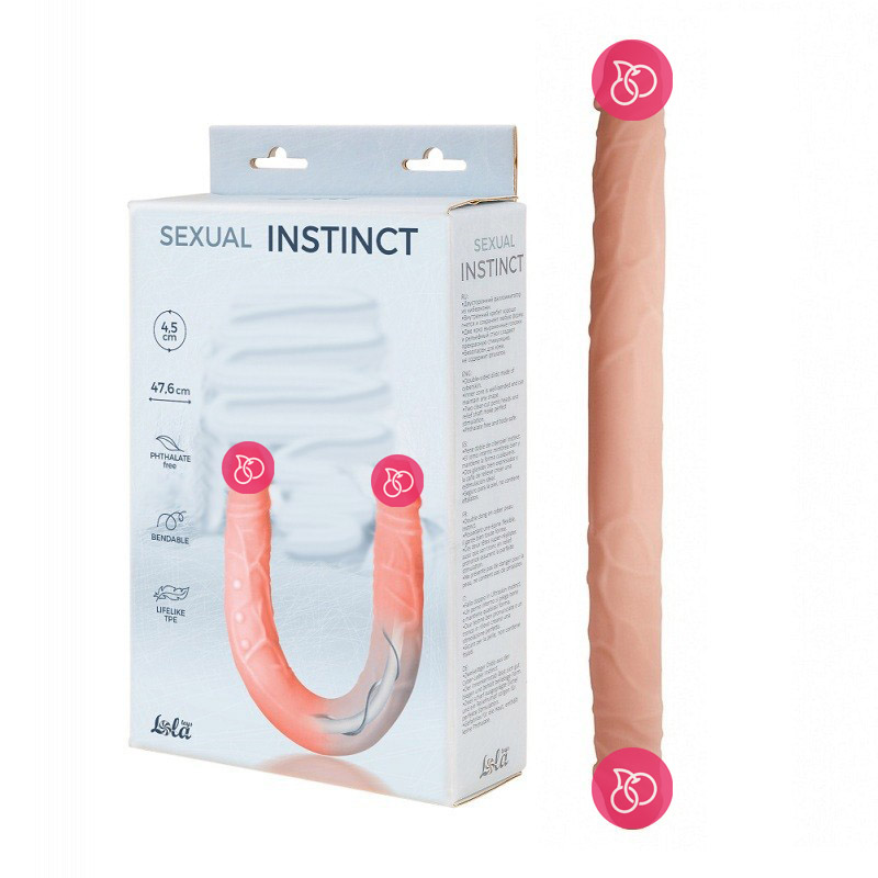 Гнущийся фаллоимитатор «SEXUAL INSTINCT»