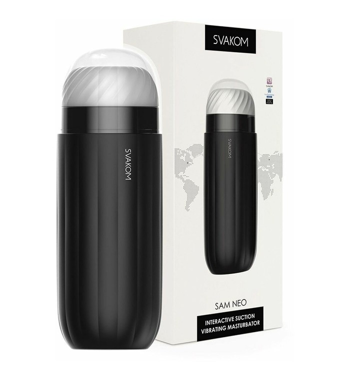 Интерактивный мастурбатор «Sam Neo» c функцией всасывания