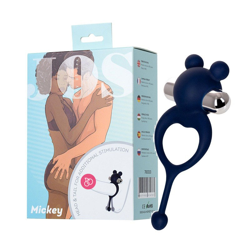 Кольцо на пенис с вибрацией «Jos Mickey»