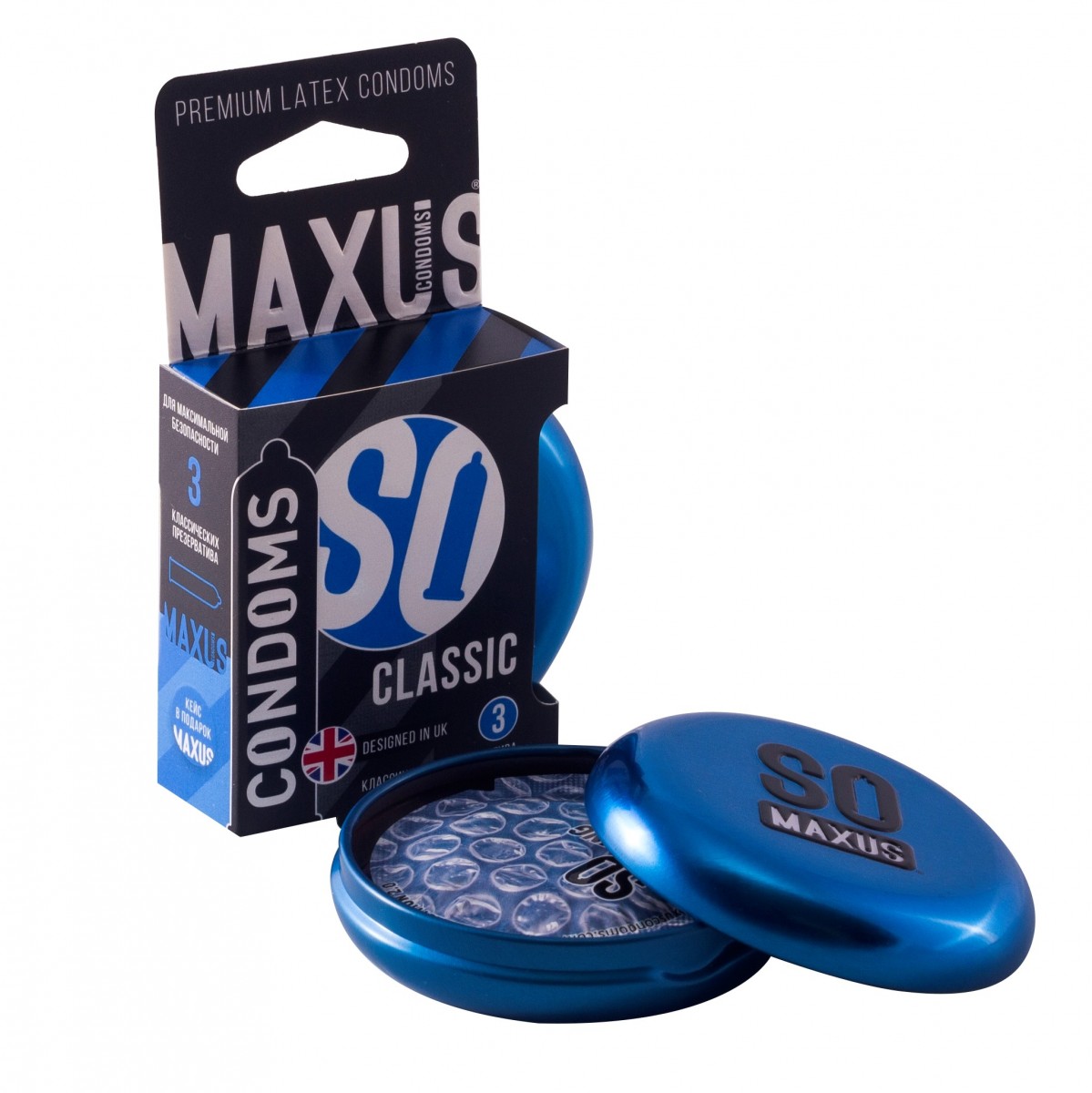 Презервативы «MAXUS Classic», 3 шт