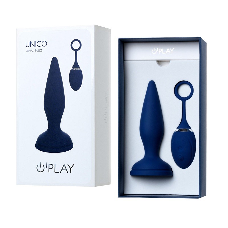 Анальная вибропробка с пультом «O'PLAY UNICO»
