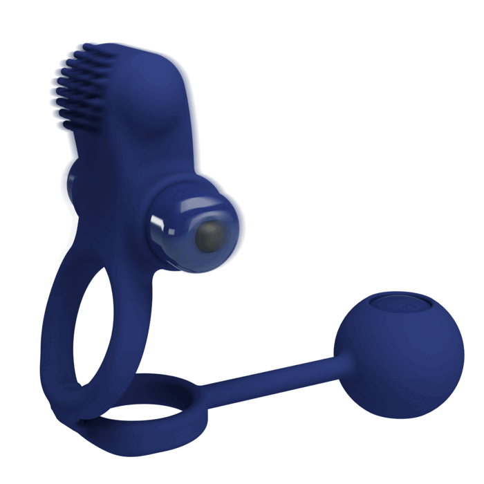 Виброкольцо «Powerful Ring» с утяжелителем