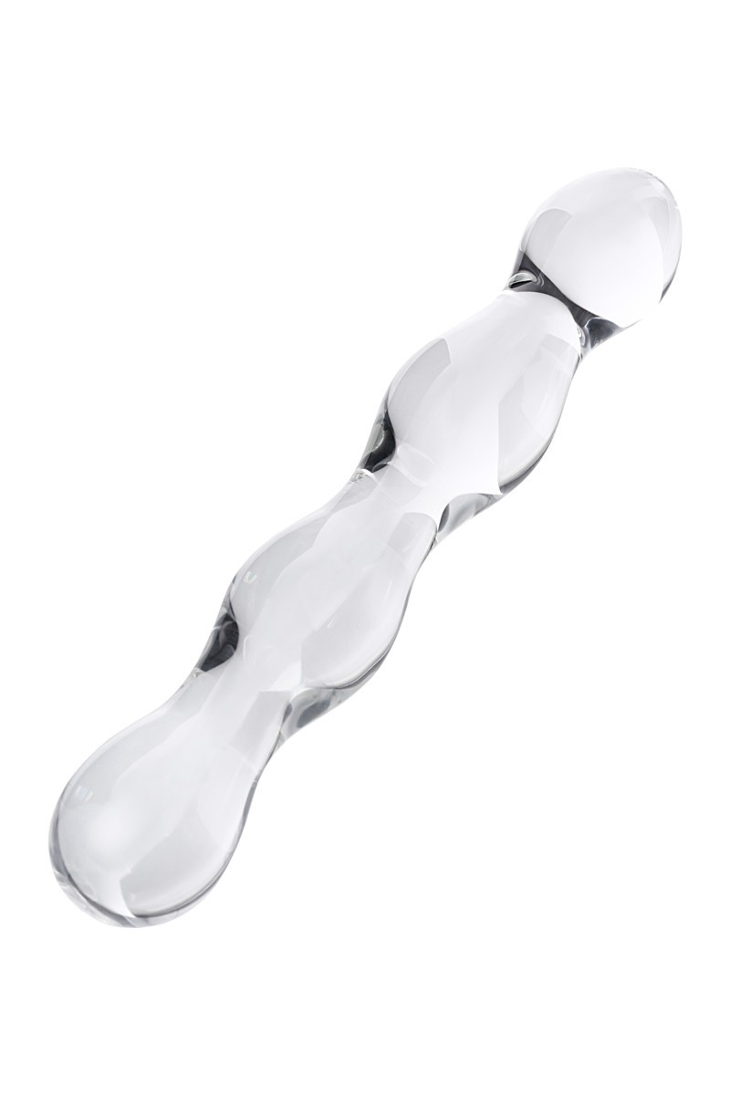 Двусторонний фаллоимитатор из стекла «Sexus Glass»