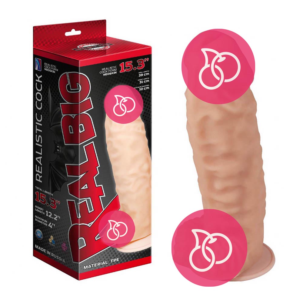 Фаллоимитатор «Супергигант 15.3"» на присоске