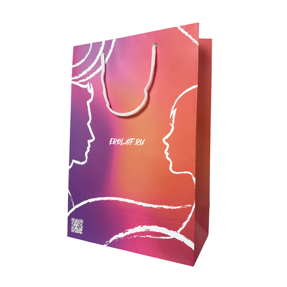 Подарочный пакет «Erolaif» большой