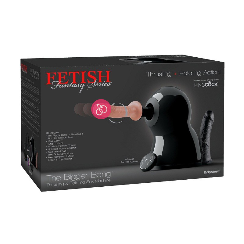 Секс-машина с функциями ротации и фрикций "Fetish Fantasy Series The Bigger Bang"
