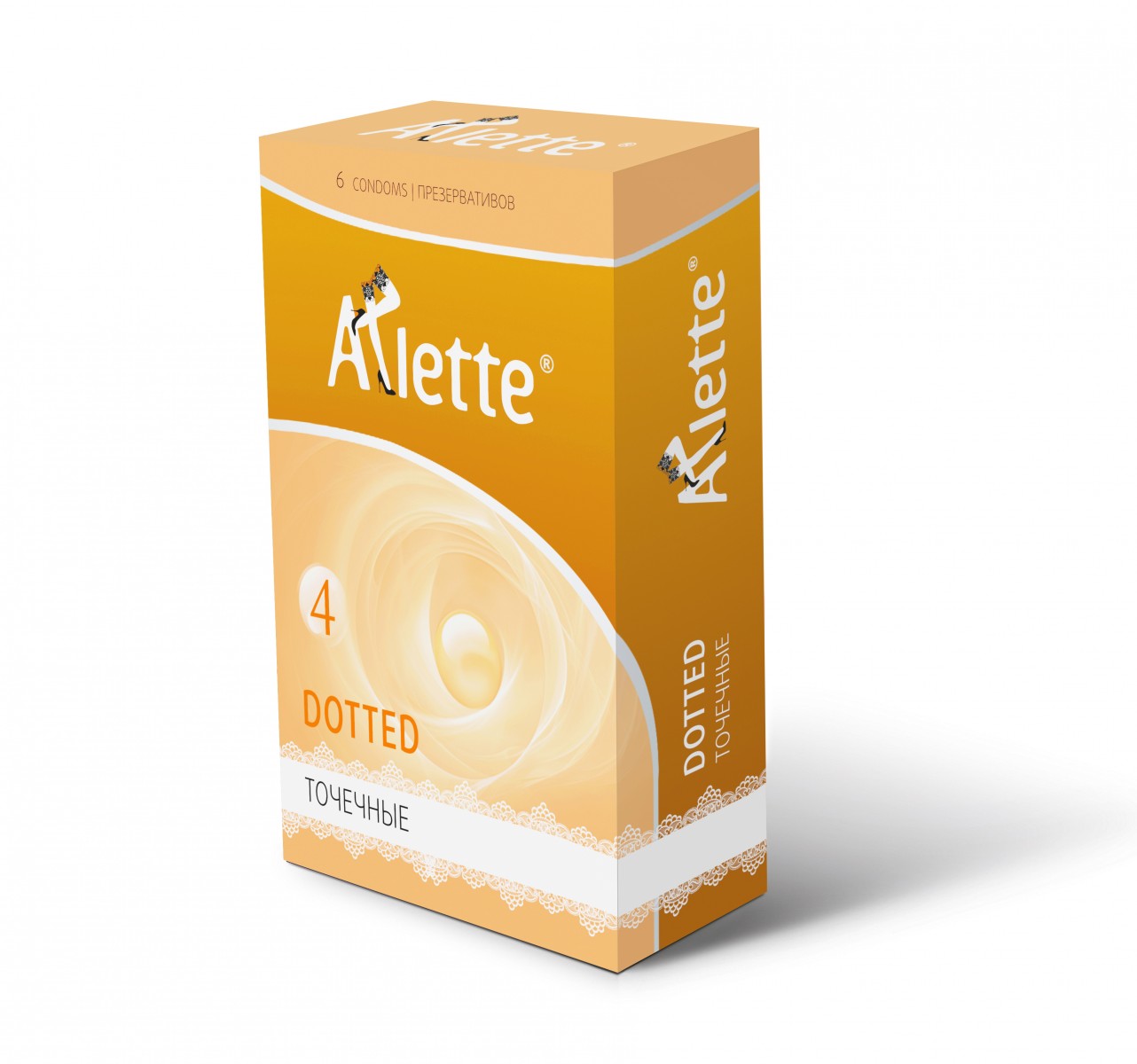 Презервативы «Arlette Dotted» №6, точечные