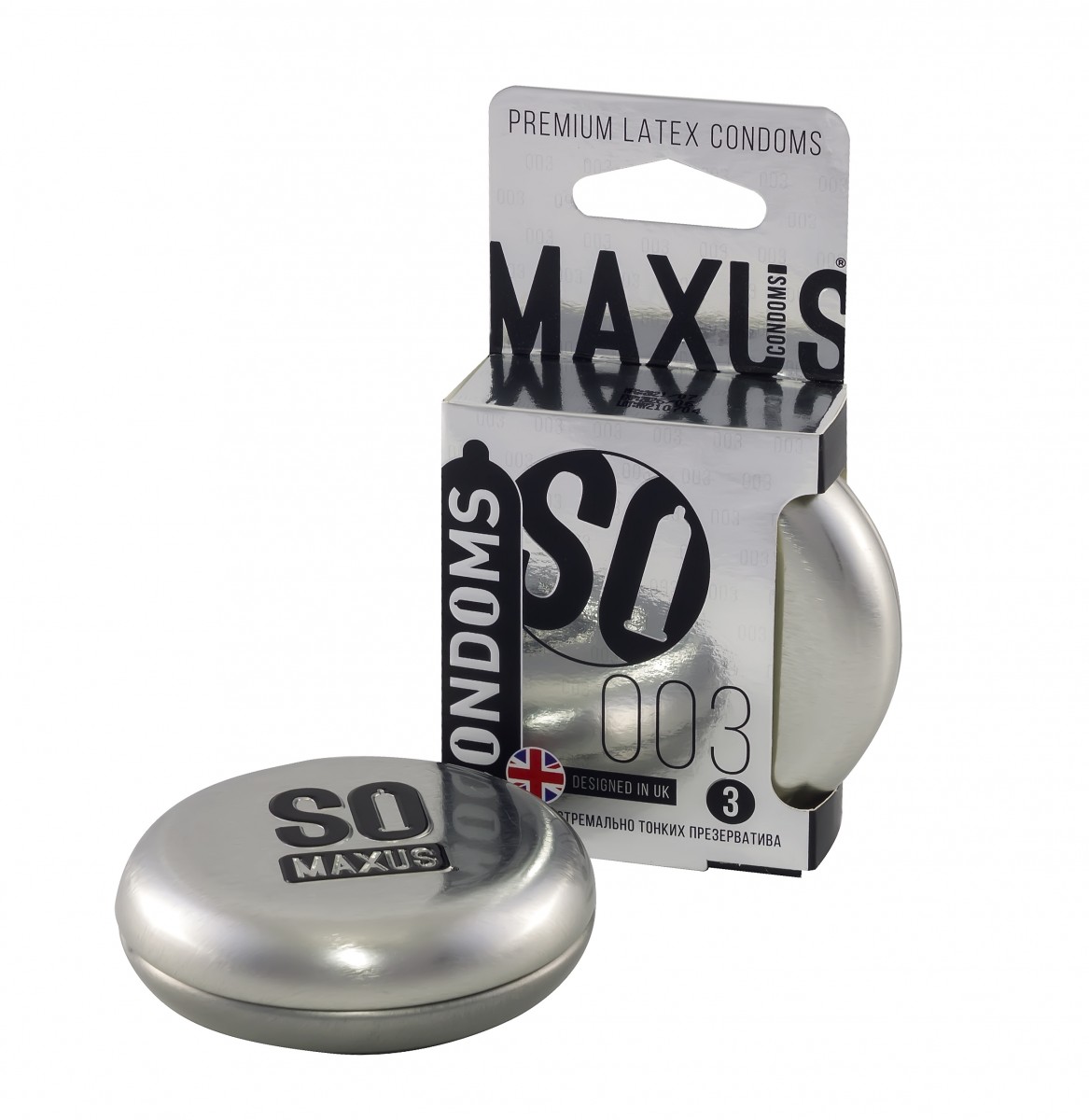 Презервативы «MAXUS 003» экстремально тонкие, 3 шт