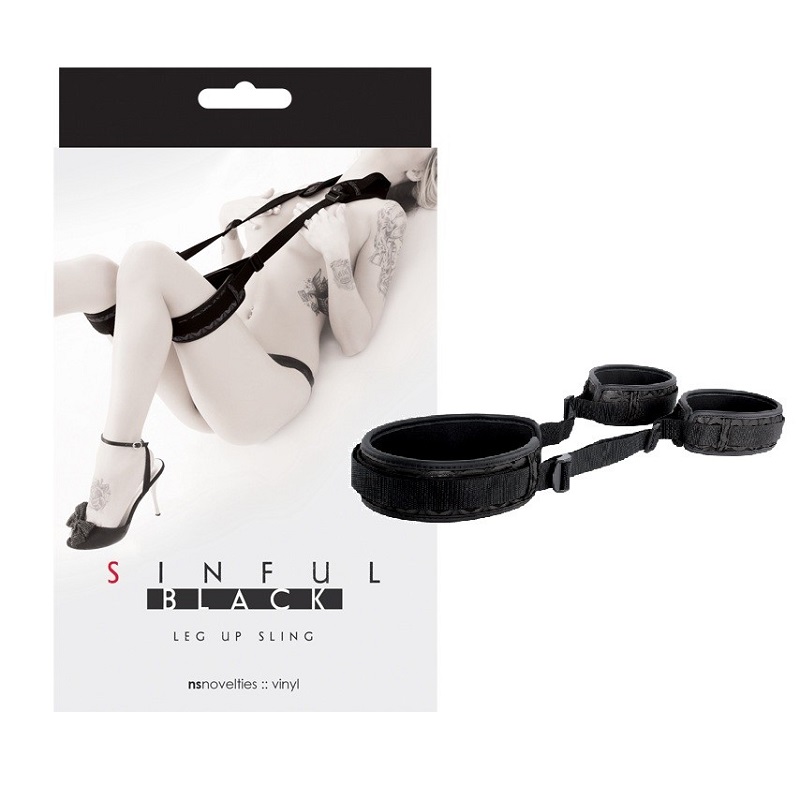Комплект для фиксации на шею и ноги «Sinful Leg Up Sling»