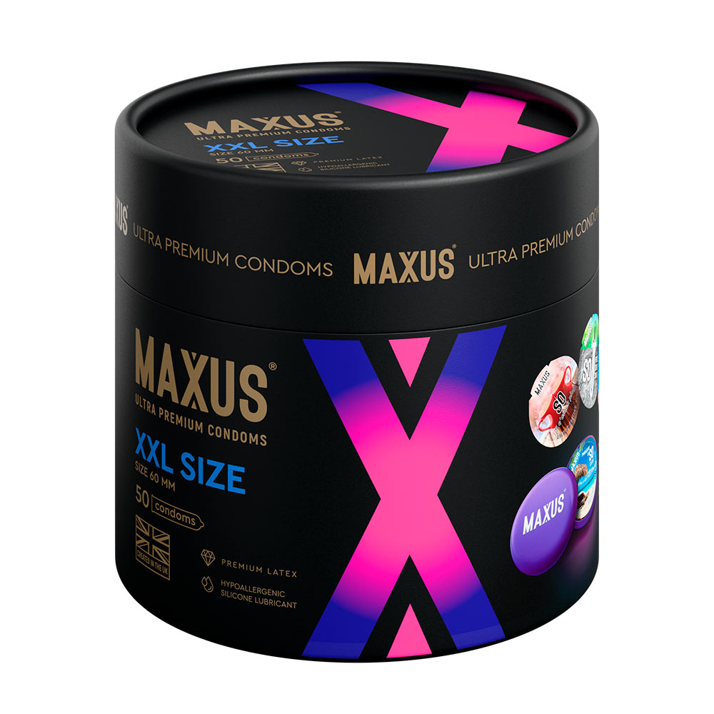Презервативы «MAXUS XXL» 50 шт