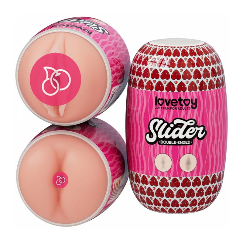 Двусторонний мастурбатор «Slider» вагина-попка