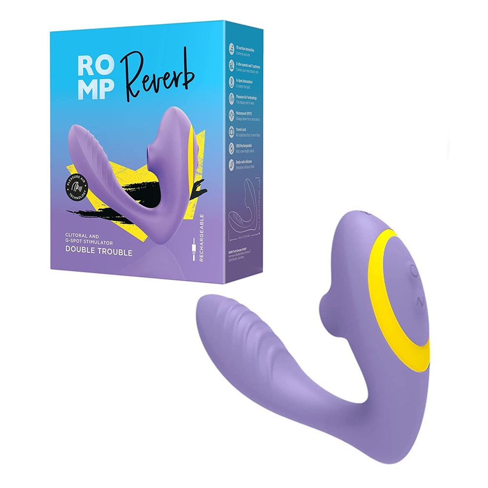 Вакуумный стимулятор «Reverb» с вибростимуляцией точки G