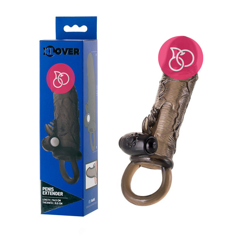 Насадка на пенис с вибрацией «Toyfa XLover»