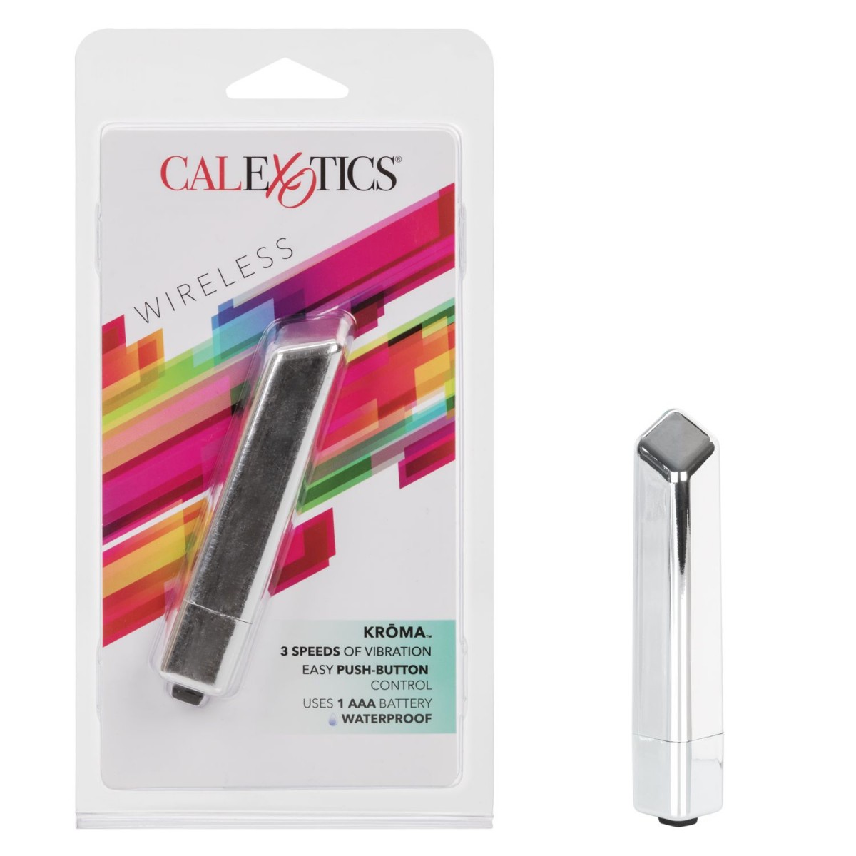 Вибромассажер для эрогенных зон «Kroma-Silver»