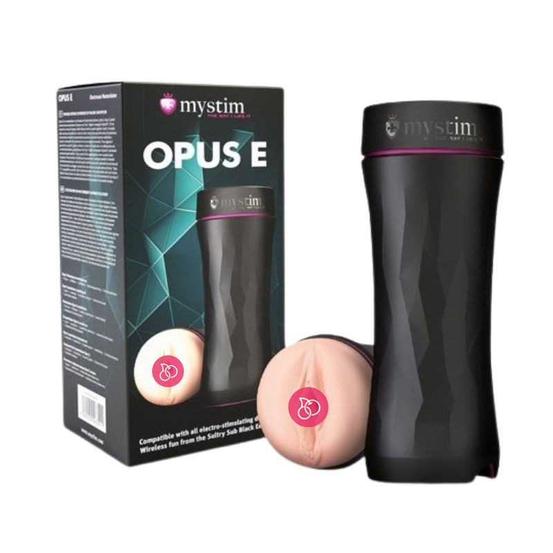 Мастурбатор-вагина «Opus E» с электростимуляцией