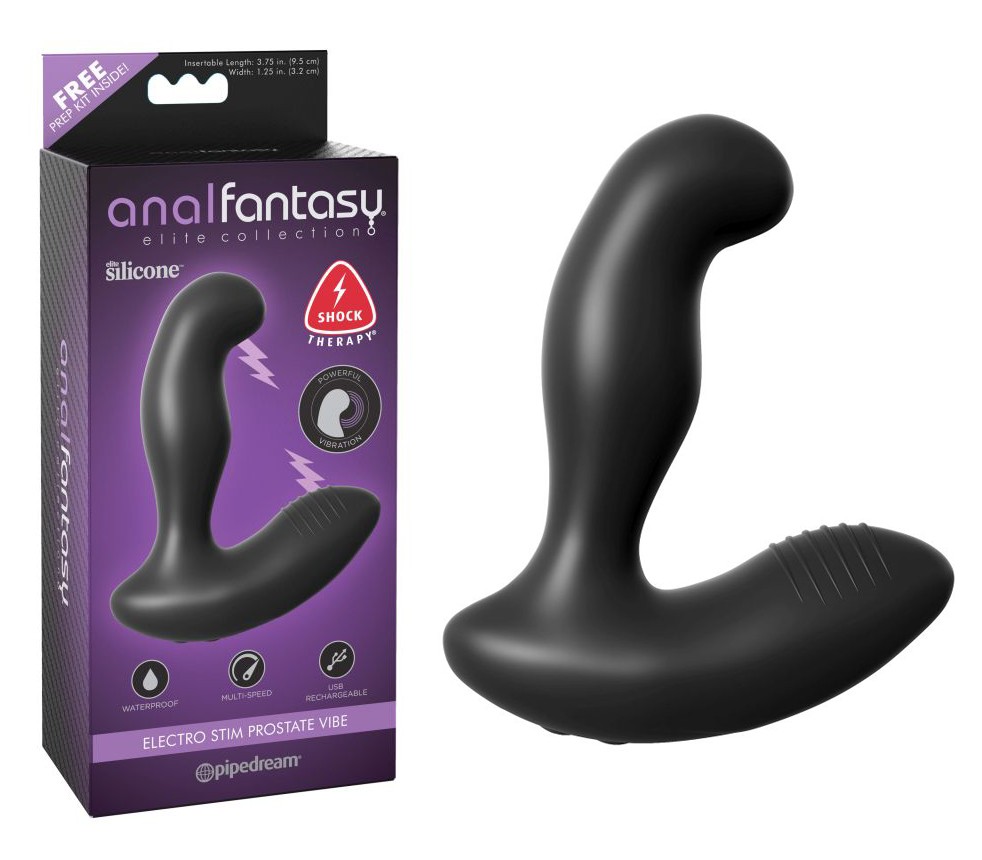 Вибромассажер простаты с электростимуляцией «Anal Fantasy Elite Electro Stim»