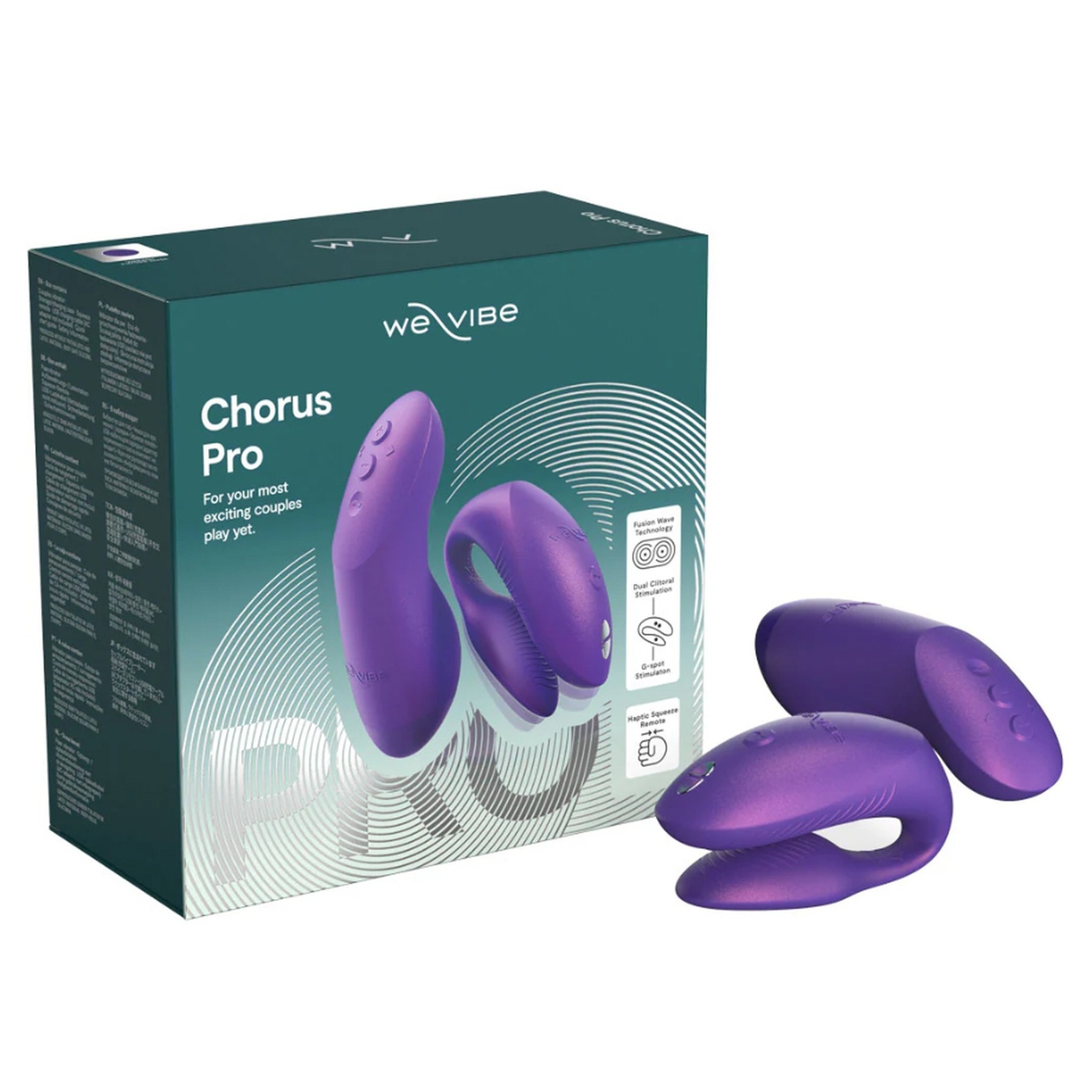 Вибратор для пар "We-Vibe Chorus Pro", фиолетовый