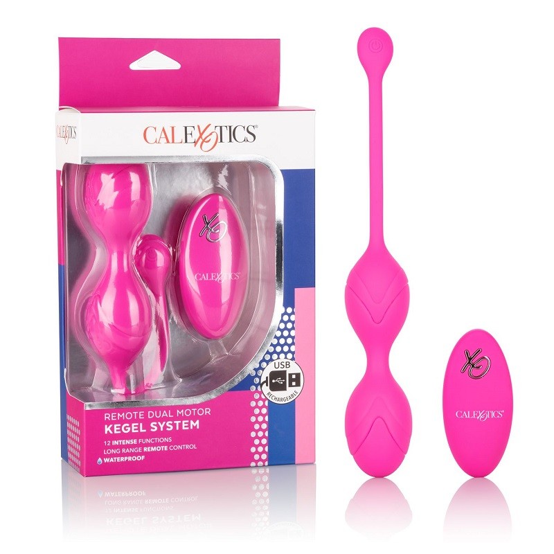 Вагинальные шарики «KeGel System» с вибрацией и пультом