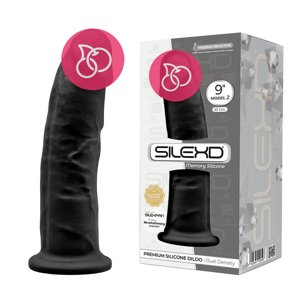 Фаллоимитатор на присоске «SileXD Model 2» 9", черный