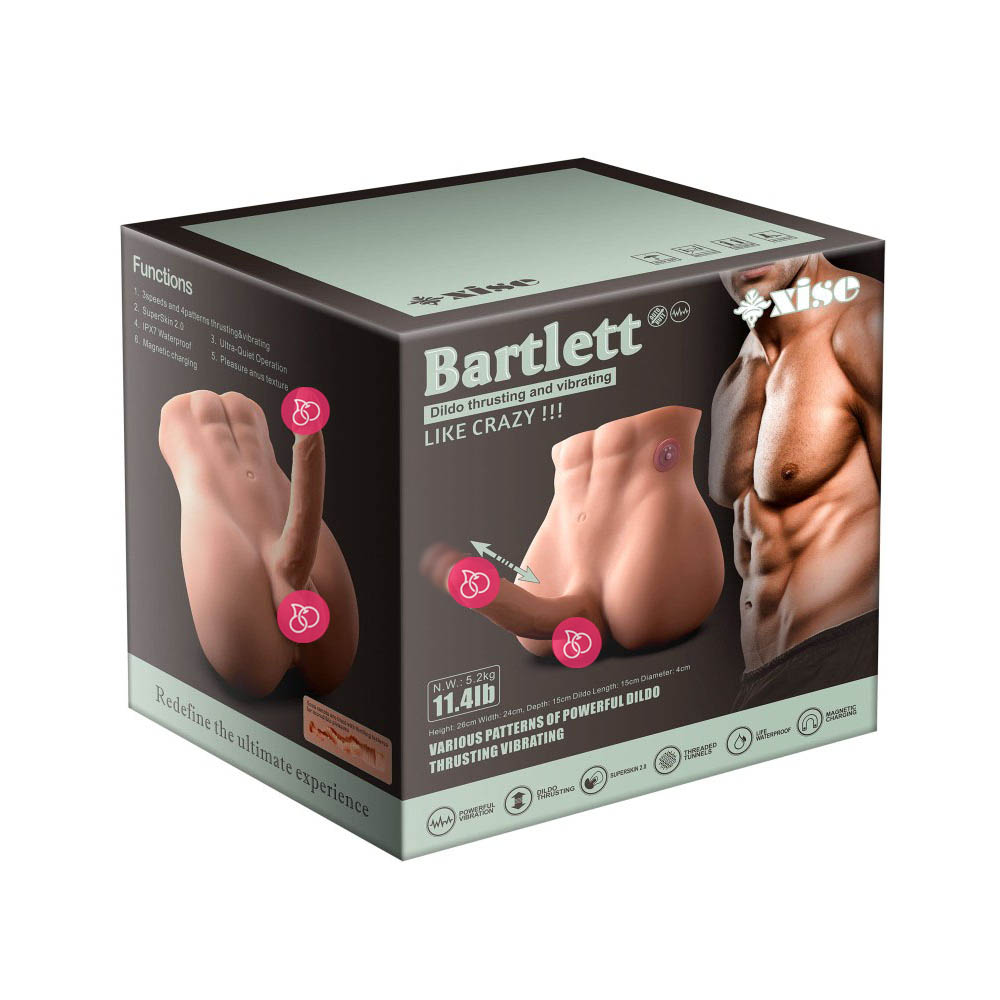 Мужской полуторс «Bartlett» с имитацией фрикций, 5,2 kg