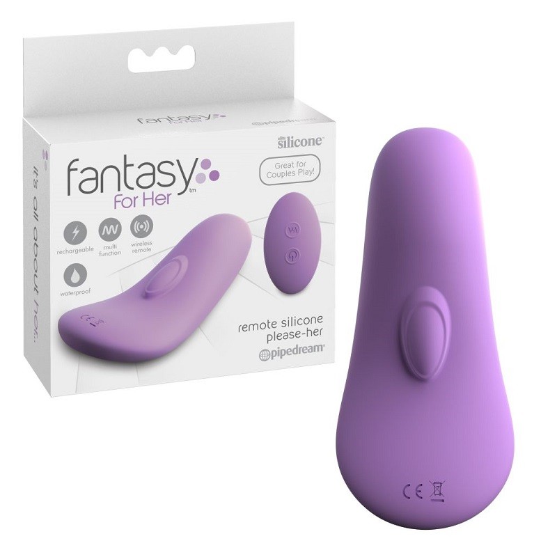 Вибростимулятор с пультом «Fantasy For Her»