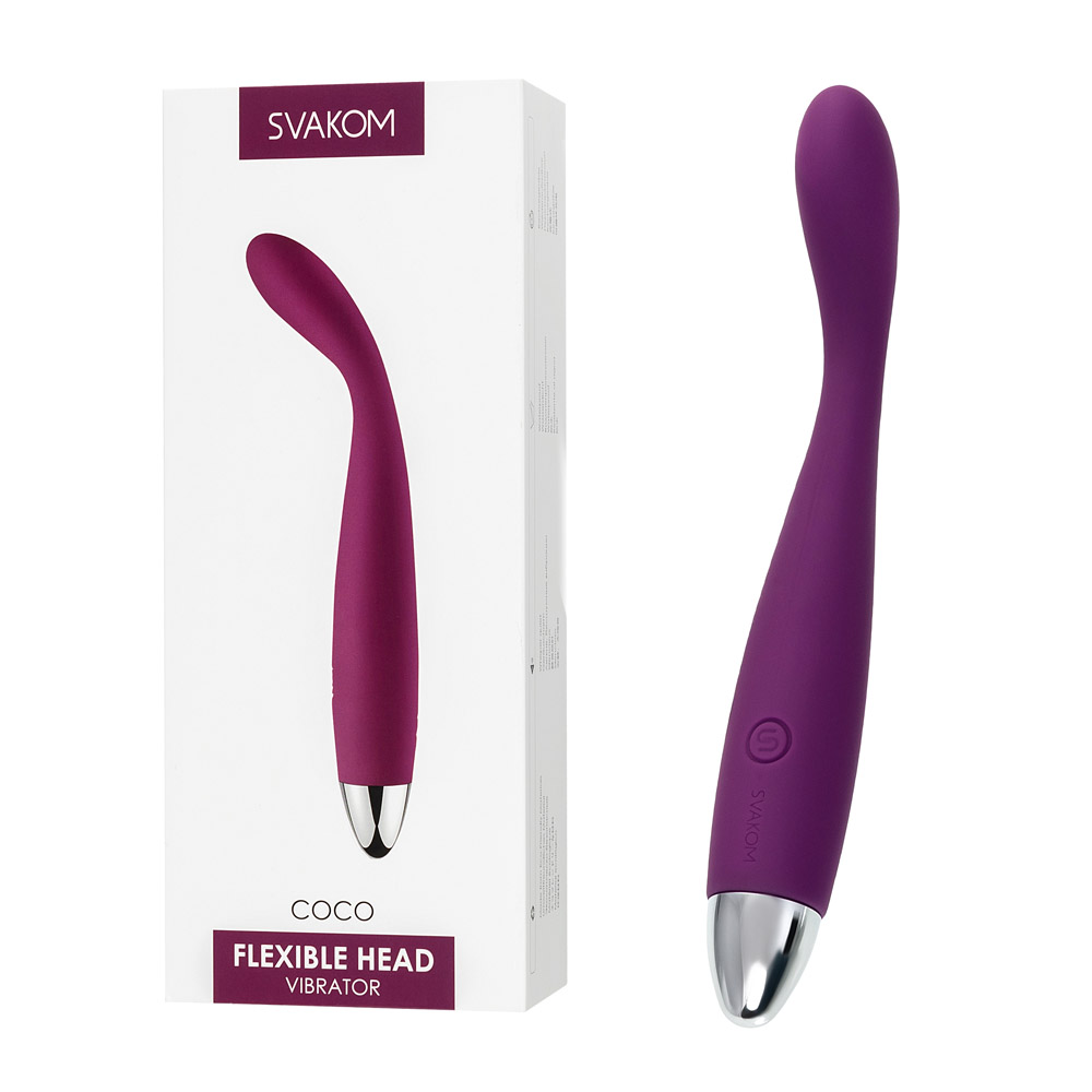 Гибкий вибростимулятор «Svakom Coco»