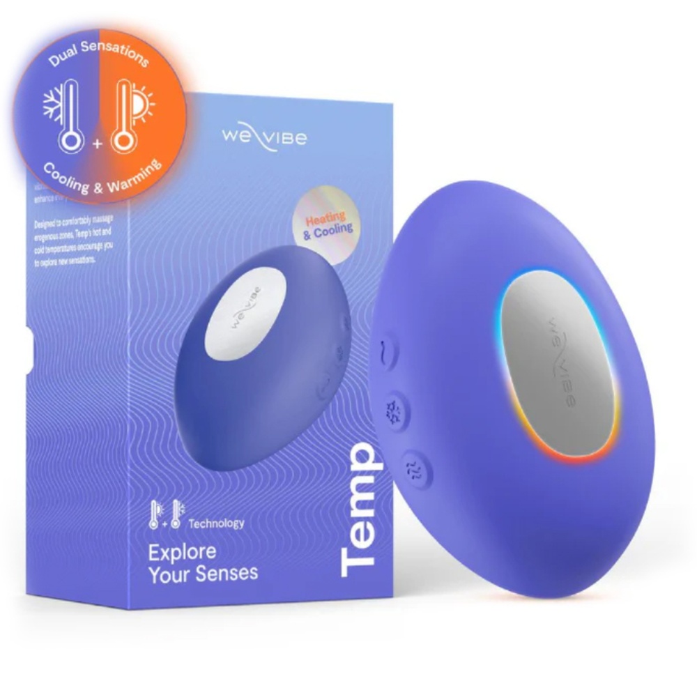 Вибратор с игрой температур "We-Vibe Temp", сиреневый