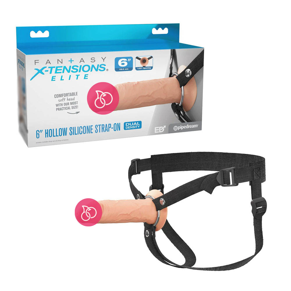 Фаллопротез «Fantasy X-tensions Elite 6"» на ремнях