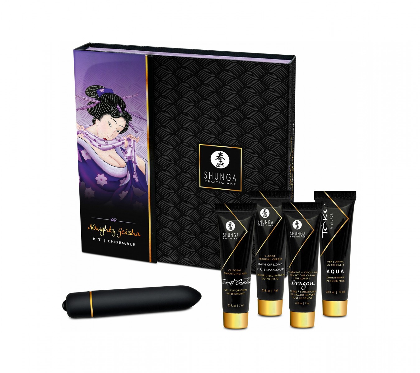 Набор «SHUNGA Шаловливая Гейша» 5 предметов
