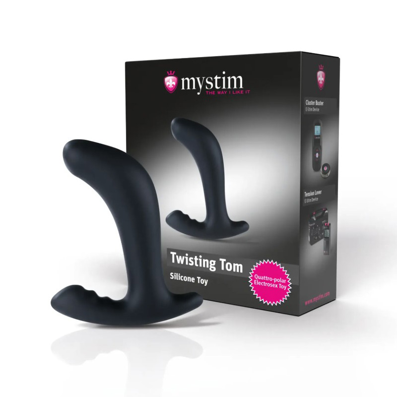 Стимулятор простаты «Mystim Twisting Tom» с электростимуляцией