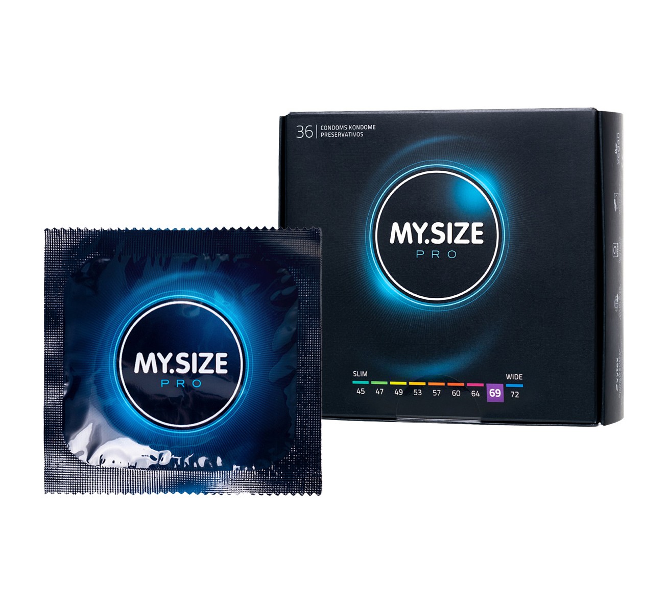Презервативы «MY.SIZE 69», экстраувеличенные, 1 шт