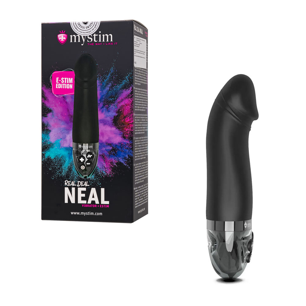 Вибратор с электростимуляцией «Mystim Real Deal Neal»
